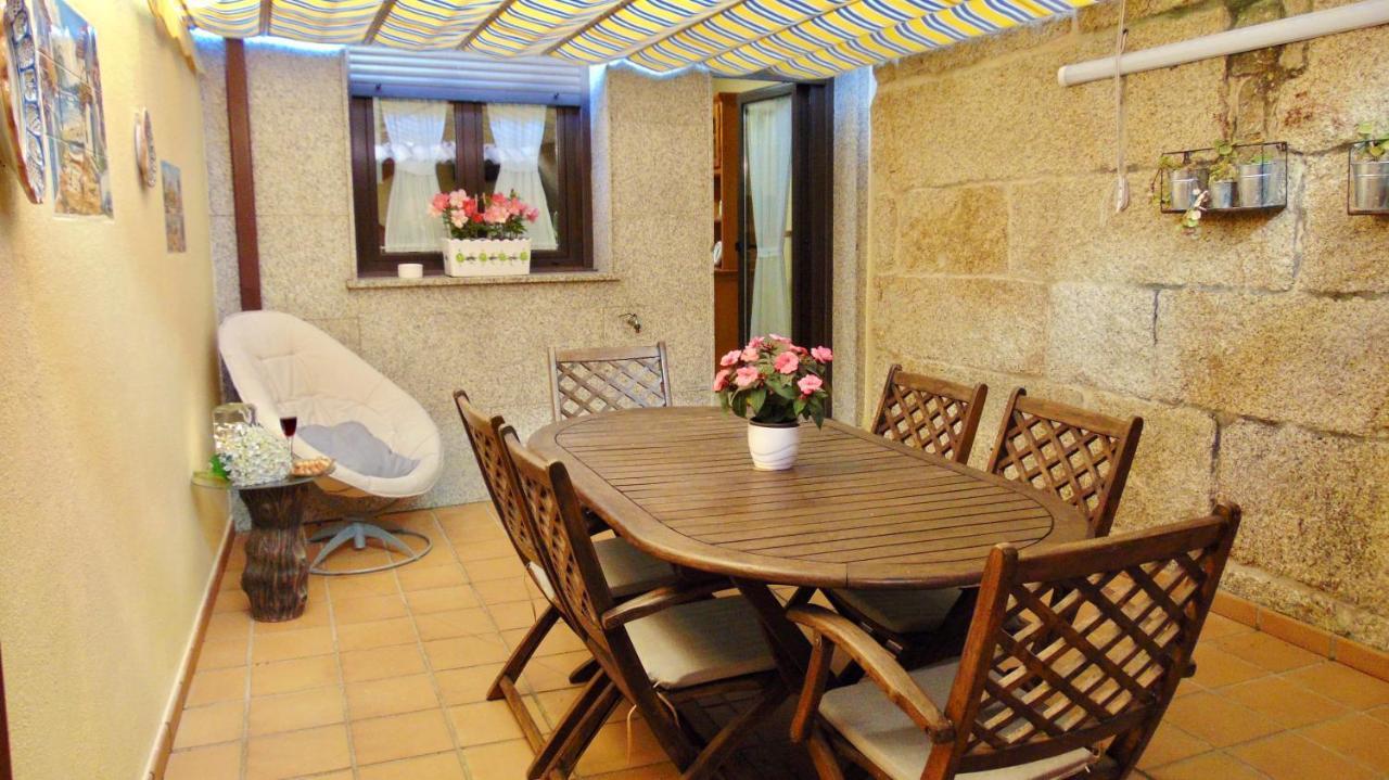 Casa Centro O Grove Con Terraza Y Asador Villa ภายนอก รูปภาพ